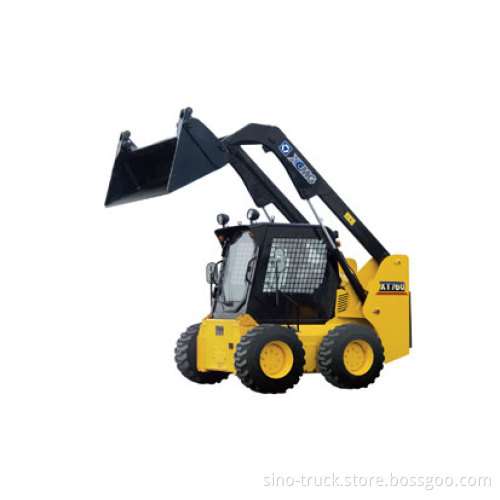 XCMG Skid Steer Loader Xt760 with 0.65m3 Bucket Capacity